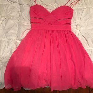 Hot Pink Formal Dress